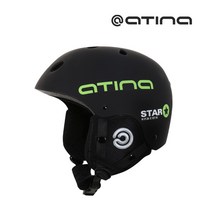 ATINA 아티나 스키 아웃몰드 보드헬멧 ATH-S802 아동 주니어 성인 탈부착가능 사계절용 안전모 운동모, 블랙