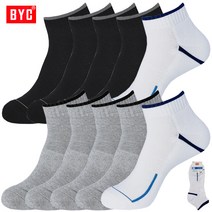 BYC발바닥이도톰한스포츠단목양말10켤레SMS5027