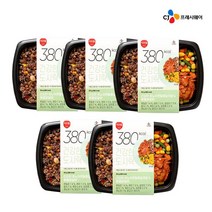 CJ 건강한 도시락 퀴노아렌팅콩잡곡밥&매콤닭갈비 5팩, 퀴노아렌틸콩잡곡밥매콤닭갈비×5팩