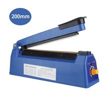 실링기 열 밀봉 핸드 임펄스 실러 100/200mm 주방 식품 진공 가방 포장 기계 도구, [01] Blue Sealer 200mm, [01] EU Plug 220V, 01 Blue Sealer 200mm_02 미국 플러그