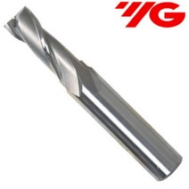 와이지원 2날 비코팅 엔드밀 17mm, 1개