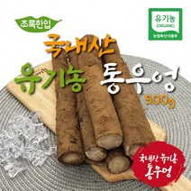 통우엉 500g 유기농 [초록한입] 국내산, 상세페이지 참조