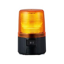 일본직발송 10. 패트라이트(Patlite) PATLITE (패트라이트) 전지식 LED 플래시 표시등 PFH -BT -Y B01E6RJ, One Size_황색, One Size_황색