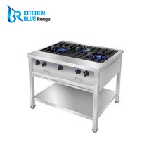 키친블루 업소용간택기 간데기 식당용가스렌지, 좌(우)열 렌지, 좌우열 렌지 1500 (큰불 1개 작은불8개) LPG