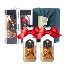 담금주 키트 500ml 2개 포장세트 야관문/과일/꽃 외, 레몬자몽+파인키위