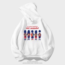 del mundo 리오넬 메시 FC 바르셀로나 후드 티 바르샤 빅사이즈 봄 가을 남자 여자 모자 세미 루즈핏 축구