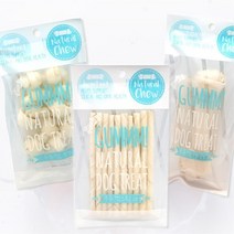 GUMMM 소형견 양치 치석껌 소가죽 우유껌 5p 개, 20개