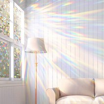 유리스티커, 3D 무지개 60x200cm