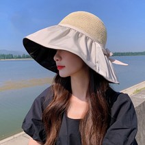 실버스 챙넓은 와이드 바캉스 비치 챙모자