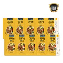 보양대첩 강아지 상온화식 습식사료 50g, 10개