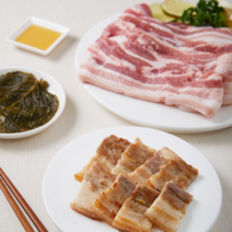 [9월프라임] 매혹적인 맛 오겹살 1kg (미박 삼겹살), 1개
