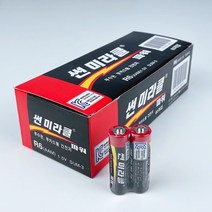 썬미라클 AA건전지 1.5V 60알 한박스, 1개, 60개