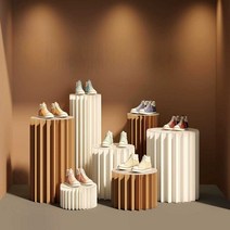 종이가구의자 골판지 북유럽 심플 스툴 소형 접이식, 화이트 112x56cm