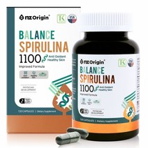 NZ 하와이 스피루리나1100 엽록소영양제 120캡슐 미국 SPIRULINA 엄마 어머니 건강식품 선물