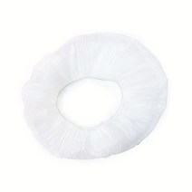 국민 식품 김치 공장 김장 머리카락 방지 모자, 흰색