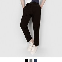 구김이 잘안가는 10부 스판 슬랙스