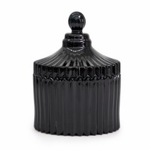 캔들씨 미니 엔틱 회전목마 블랙(미니 메리고라운드 블랙)크리스탈용기(90ml), 72개(Box)