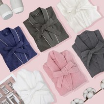 코튼클라우드 5성급 순면 호텔 샤워 가운 30수 40수, 30수 호텔 샤워가운, 30수 가운 차콜그레이