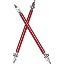 에어댐 호환용 유니버설 프론트 범퍼 립 스플리터 스트럿로드 타이 서포트 바 폭스 바겐 골프 6 MK6 GTI 2, 10 15cm Blue