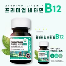 네츄럴라이즈 프리미엄 비타민B12 비타민B컴플렉스 메가도스 활성비타민