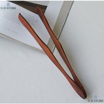 쉐어하우스 패밀리레스토랑 주방도구 조리용집게 우드요리집게