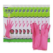 [크린랩] ES고무장갑 소 10P