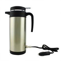 가성비갑 스탠레스 차량용전기포트 12V 24V 1200ML, 12V(일반차량)1200ml