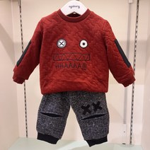 아가방 초특가 세일~ 귀여운 티셔츠에 귀여운 바지 ~~포근포근 삼중지 티셔츠 포근포근 기모자비 ~~