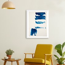 From Winds 이우환(액자포함), 원목띠움화이트