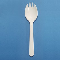 커피바바 회이트 스포크 포크숟가락 개별포장, 2개, 100개입