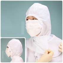 KM 방진모 제전 모자 무진모 작업 크린룸C1 1P, 스카이블루L