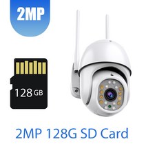 가정용cctv 스마트폰cctv 카메라 5 와이파이 야외 3 디지털 줌 무선 비디오 감시 추적 보안 .265 2, 08 2MP Add 128G Card_03 AU 플러그