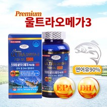 에버그린 프리미엄 울트라 오메가3 휘시오일1 302mg 180캡슐