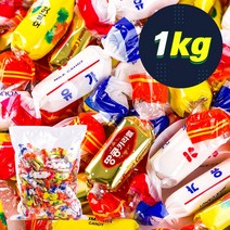 유팡)고려 종합카라멜 1kg 대용량 사탕 쿠키, 1BZW_고려 종합카라멜 1kg