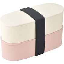 써모스 2단 도시락통 간편 런치박스 직장인 학생 600ml 일본구매대행 DJT-600WLP, 라이트 핑크