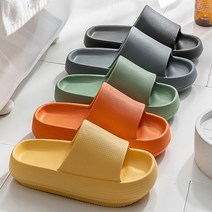 시안앤루이 감성 마카롱 푹신한 무중력 층간소음 키높이 소프트 쿠션 슬리퍼