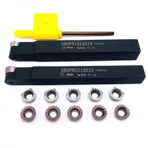 SRDPN CNC 외부 공구 홀더 SRDPN1010H10 SRDPN1212H10 보링 바 RPMT10T3MO RPMW1003MO 카바이드 인서트, No tool holder_RPMT 10T3MO KT7