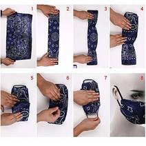 LLLCF 홀치기 염색 반다나 노벨티 정품보장