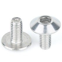 특수볼트M6 304 스테인레스 스틸 알렌 큰 우산 머리 나사 육각 버섯 소켓 볼트 긴 직경 12-30mm 15mm 10 개, 03 M6x20mm (13mm Head)