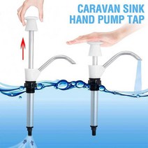 텐트트레일러 카고트레일러 캠핑텐트트레일러 Sink Water Hand Camping Trailer Motorhome Faucet Replace, 02 White