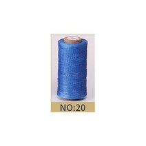 1mm 150D 가죽 왁스 스레드 코드 DIY 수공예 도구 핸드 스티칭 50 미터 플랫 재봉 라인118755, NO 20