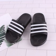 검정 삼선슬리퍼(블랙) 군대 학생 학원 사무실 슬리퍼