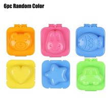 정미기 가정용 업소용 쌀 도정계란 스시 쌀 금형 들러붙지 않는 주먹밥 밀크 쉐이크 만들기 셰이커 동물, 08 6pc