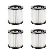 4Pcs Washable And Reusable HEPA Filter Replacement Parts Kits For Dewalt DCV580H Dry & Wet Vacuu, 01 as shown