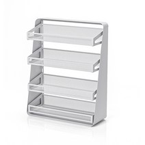 껌 진열대 계산대 앞 철제 선반 편의점 슈퍼마켓 마트 약국 스낵, free, 04.블랙 4 단 40x15x50cm