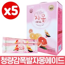 내몸에 자몽에이드 40스틱 X 5개 홈파티 음료 만들기