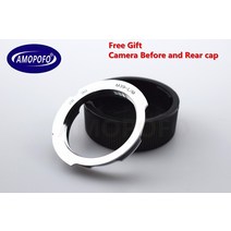 Amofofo M39-LM 어댑터 라이카 M39 LSM LTM 렌즈 M VM ZM 테크아트 LM-EA7 28-90mm, 한개옵션0
