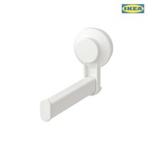 이케아 TISKEN 티스켄 흡착식휴지걸이/화장실/욕실용품/휴지, 화이트_203.812.92, 화이트_203.812.92