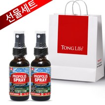 [선물세트]Canada 캐나다정품 통라이프-플라보노이드637mg- 프로폴리스 스프레이30ml-구강 향균작용 항산화에도움-2병