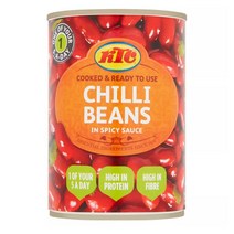 KTC 케이에프씨 칠리 빈 인 어 스파이시 토마토 소스 400g x4팩